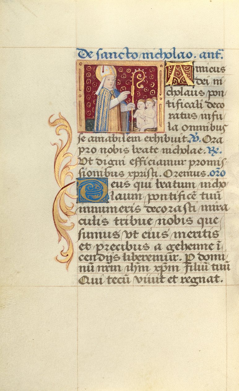 Saint Nicolas - Master of Jacques de Besançon