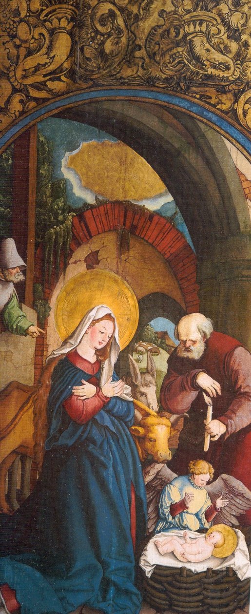 French : La naissance du Christ - Master of Messkirch