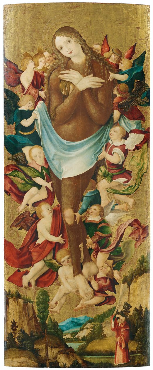 French : Élévation de Marie-Madeleine The Elevation of the Magdalene - Master of Messkirch