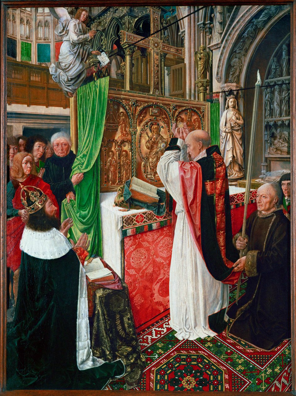 Messe de Saint Gilles à St. Denis - Master of Saint Giles