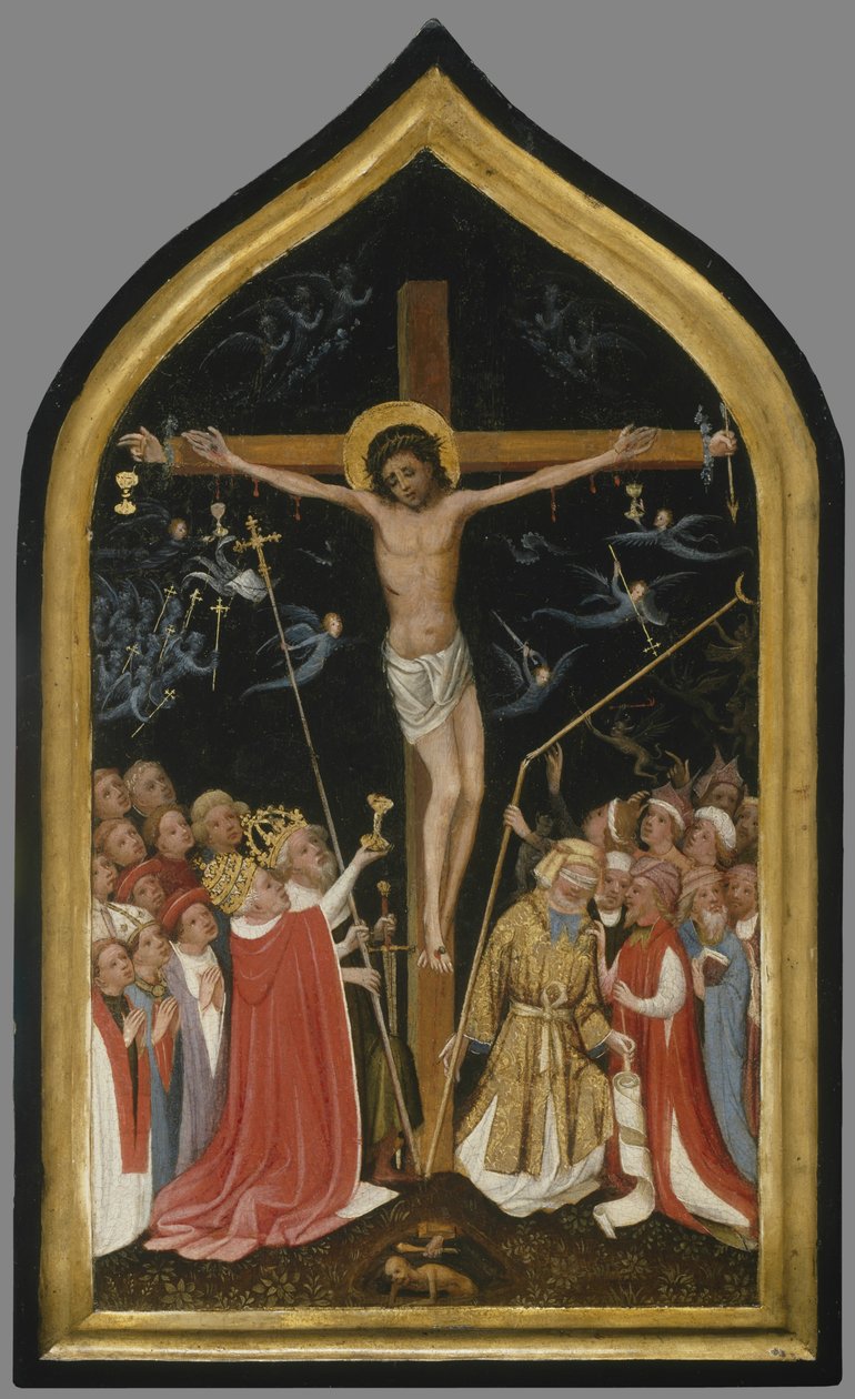 Christ sur la Croix vivante, 1420-30 - Master of Saint Veronica