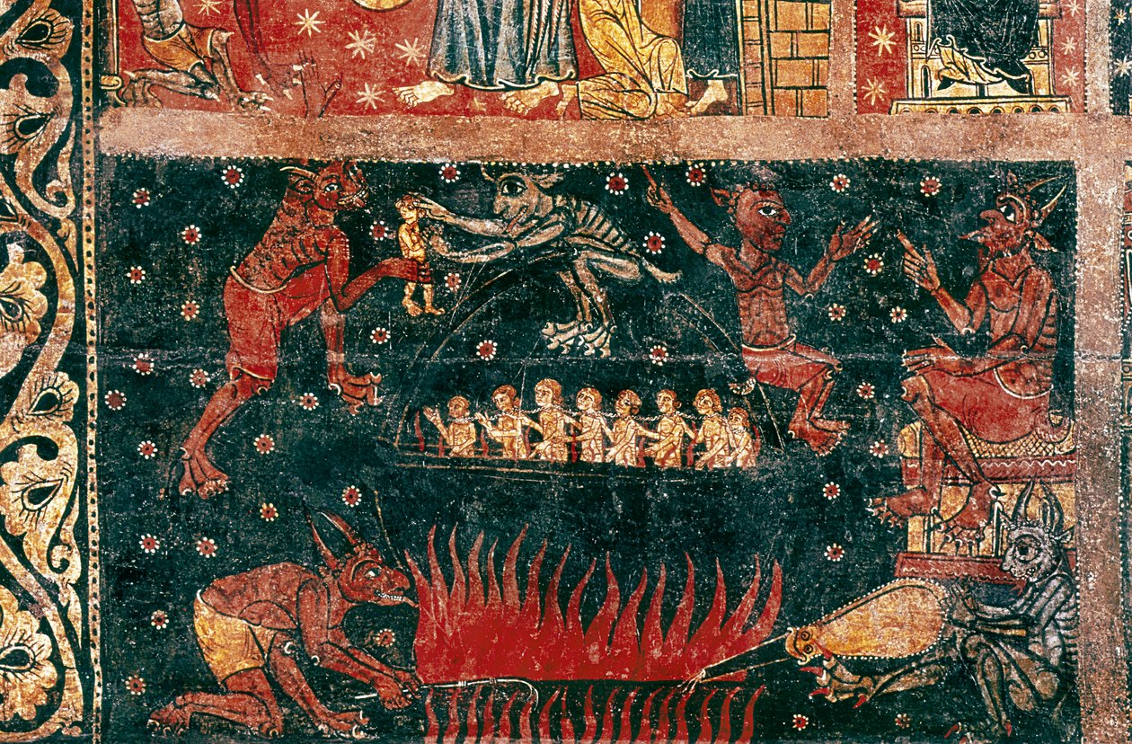 Signe de Saint Michel. (détail) - Master of Soriguerola