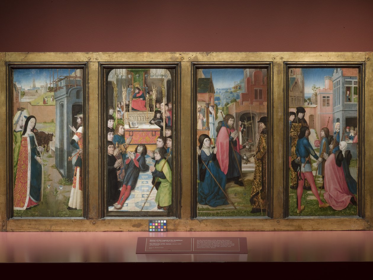 Les miracles de Saint-Jacques - Master of St. Godelieve Legend (attr. to)
