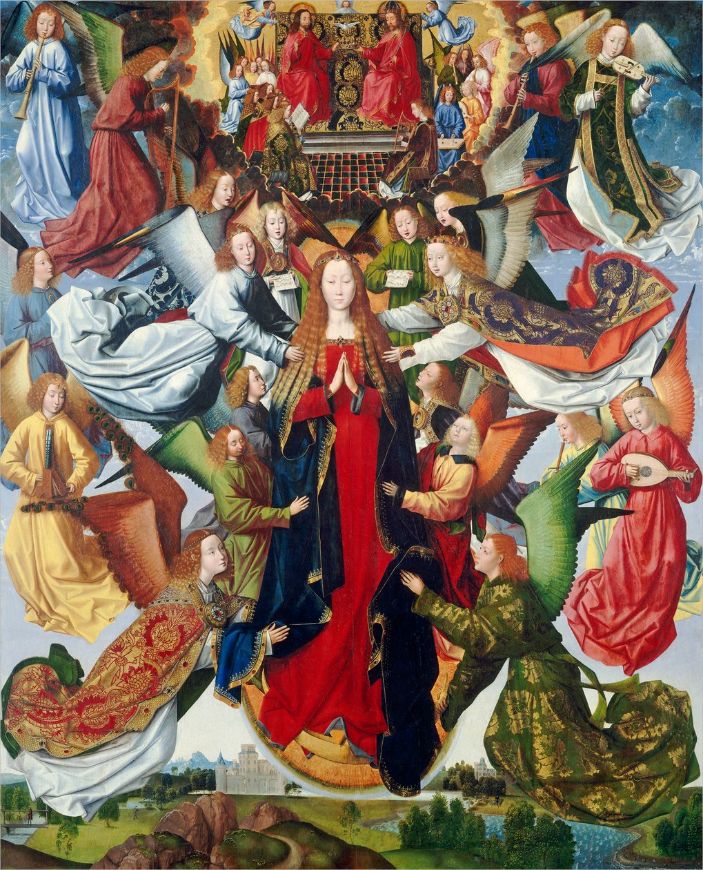 Marie, Reine du Ciel, vers 1485-1500 - Master of The Legend of St. Lucy