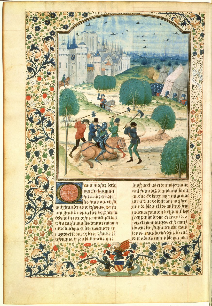 MS Fr 87 Miniature du Volume II de la Chronique d