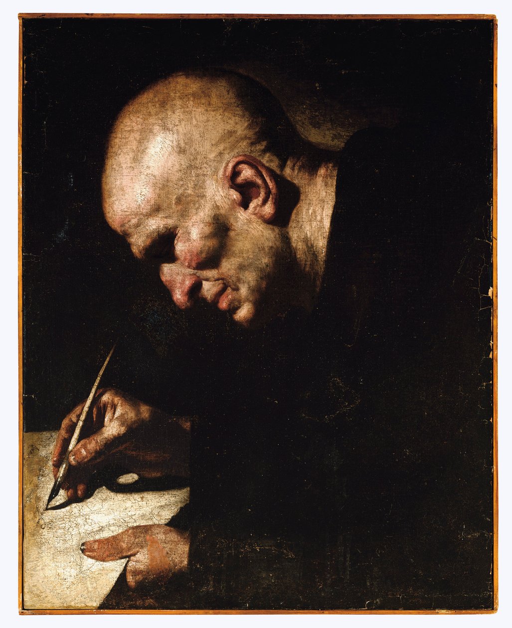 Un moine scribe - Master of the Annunciation to the Shepherds