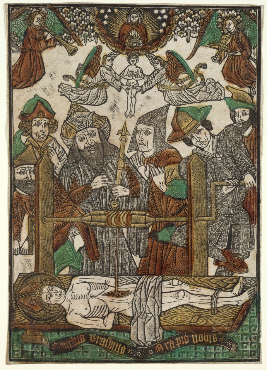 Le martyre de Saint Érasme - Master of the Bergwolken