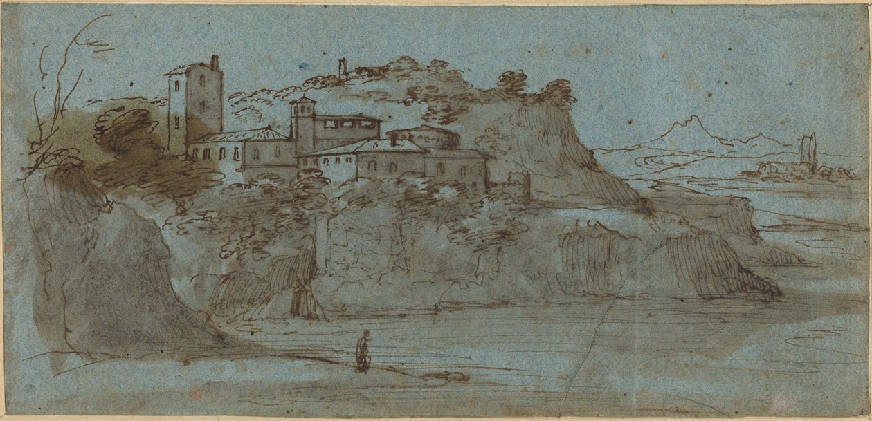 Village au sommet d