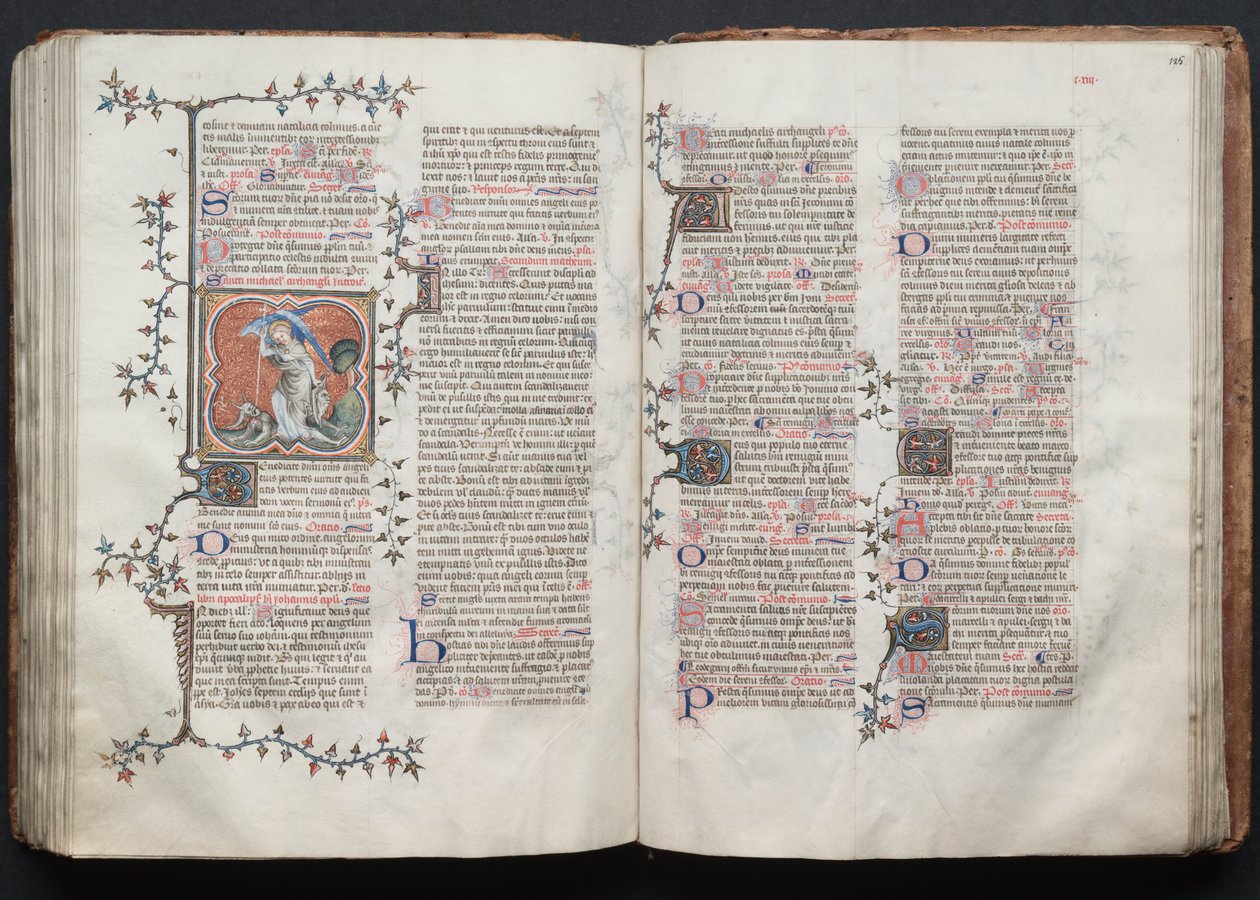 Le Missel de Gotha : Fol. 124v, L