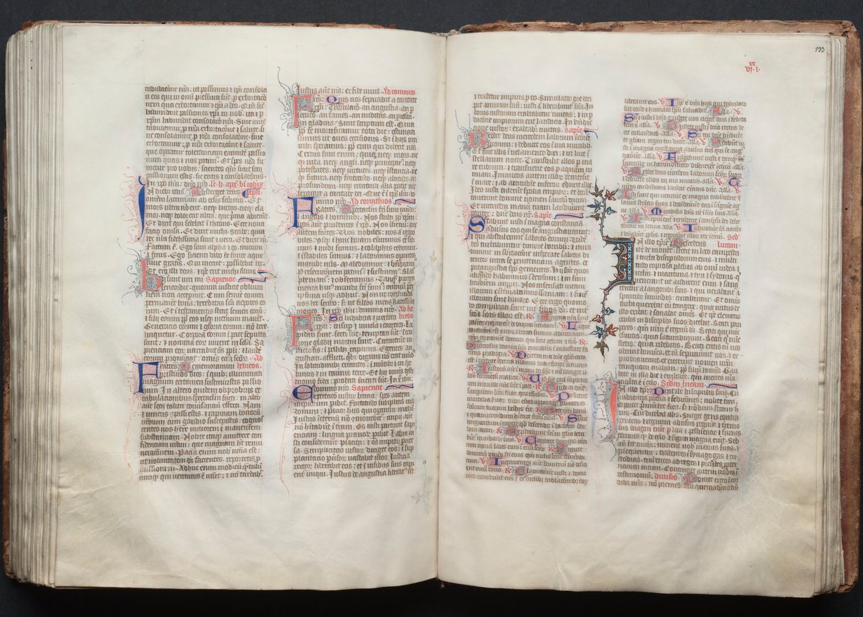 Le Missel de Gotha : Fol. 133r, Texte - Master of the Boqueteaux