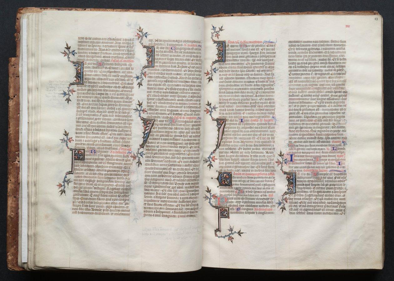 Le Missel de Gotha : Fol. 22v, Texte - Master of the Boqueteaux