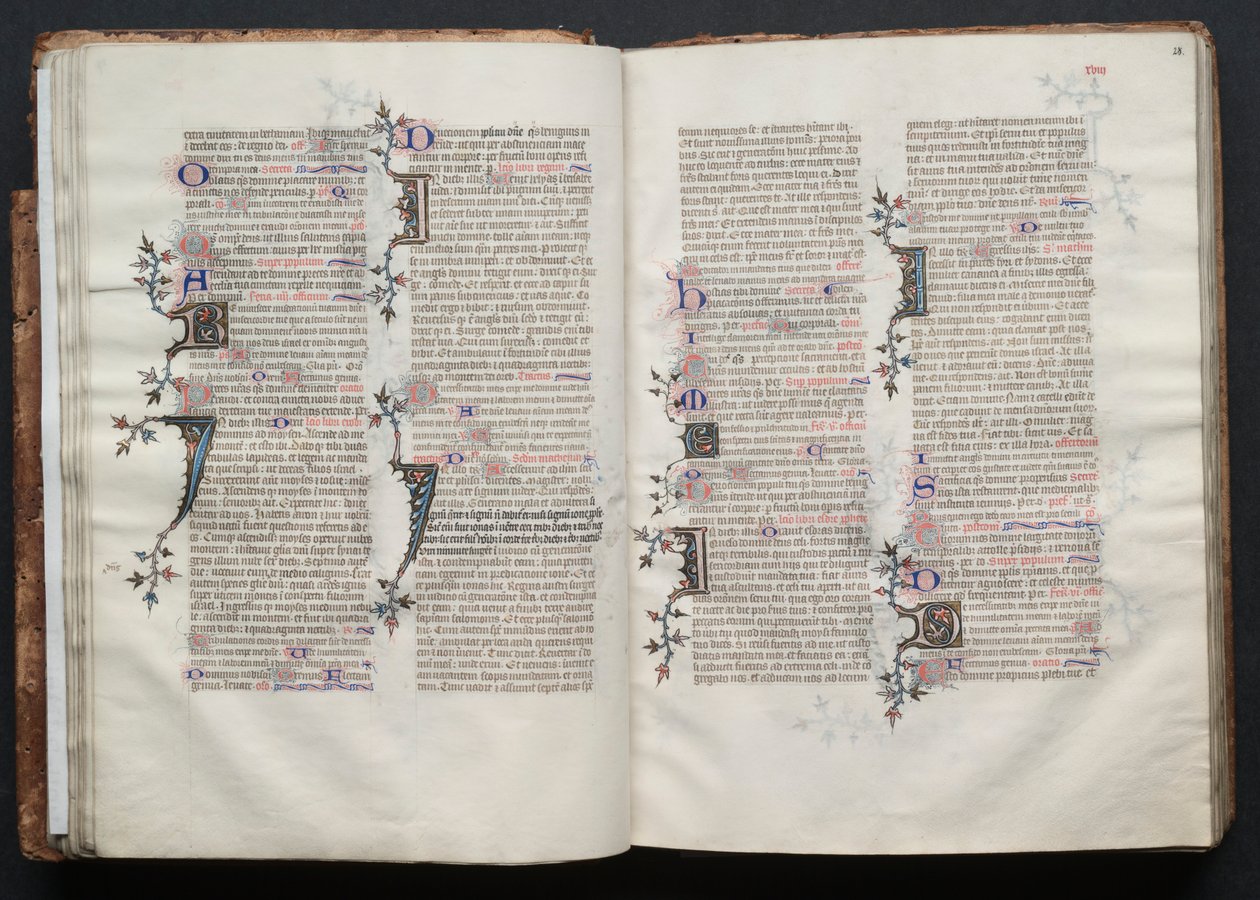 Le Missel de Gotha : Fol. 27v, Texte - Master of the Boqueteaux