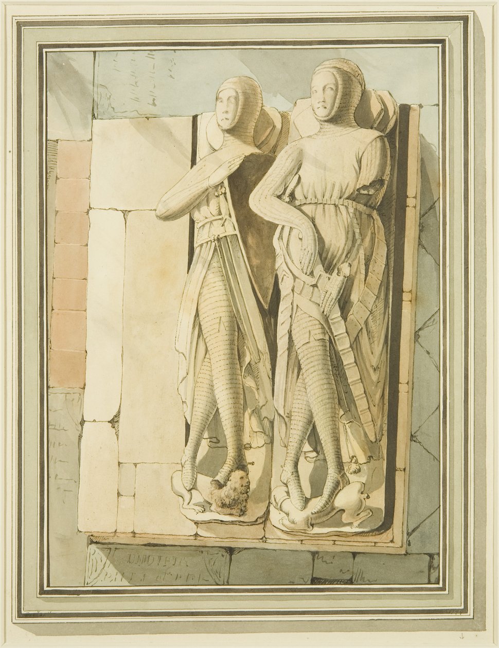 Effigies de deux chevaliers, 