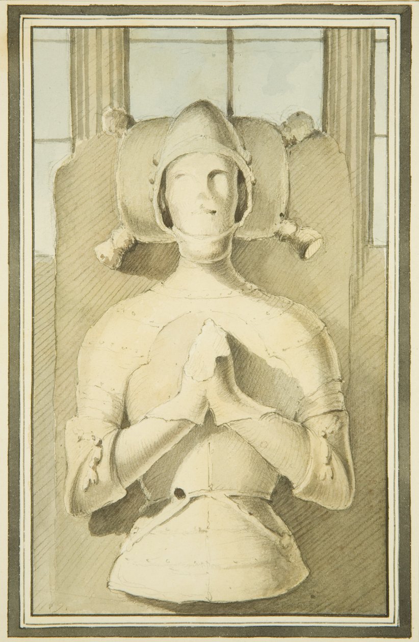 Effigie de Robert, duc de Normandie, à Saint-Philippe, vers 1799 - Master of the Bristol Church Monuments