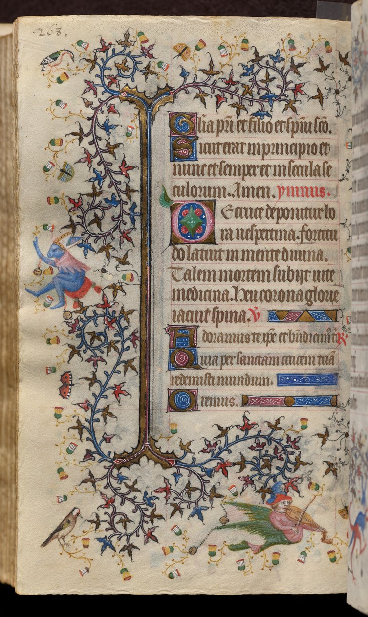 Heures de Charles le Noble, roi de Navarre (1361-1425) : fol. 134v, Texte - Master of the Brussels Initials and Associates