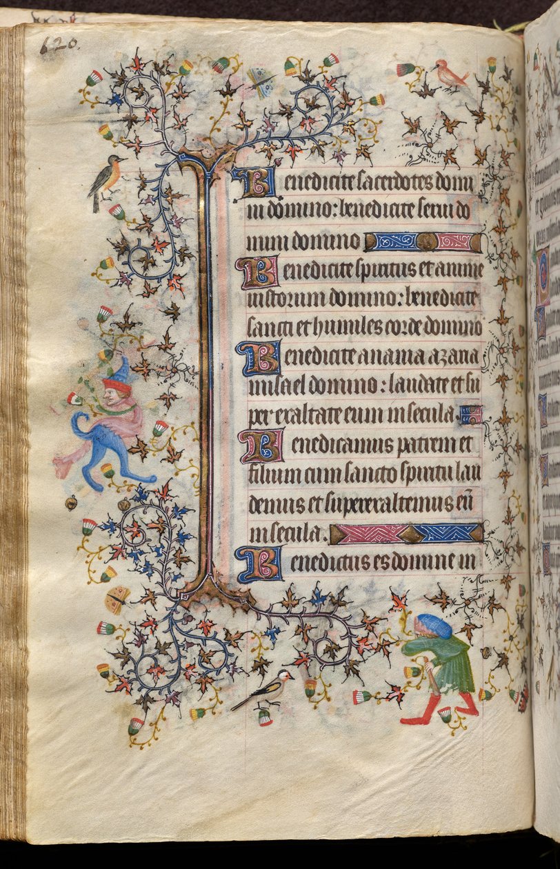 Heures de Charles le Noble, roi de Navarre (1361-1425) : fol. 60v, Texte - Master of the Brussels Initials and Associates