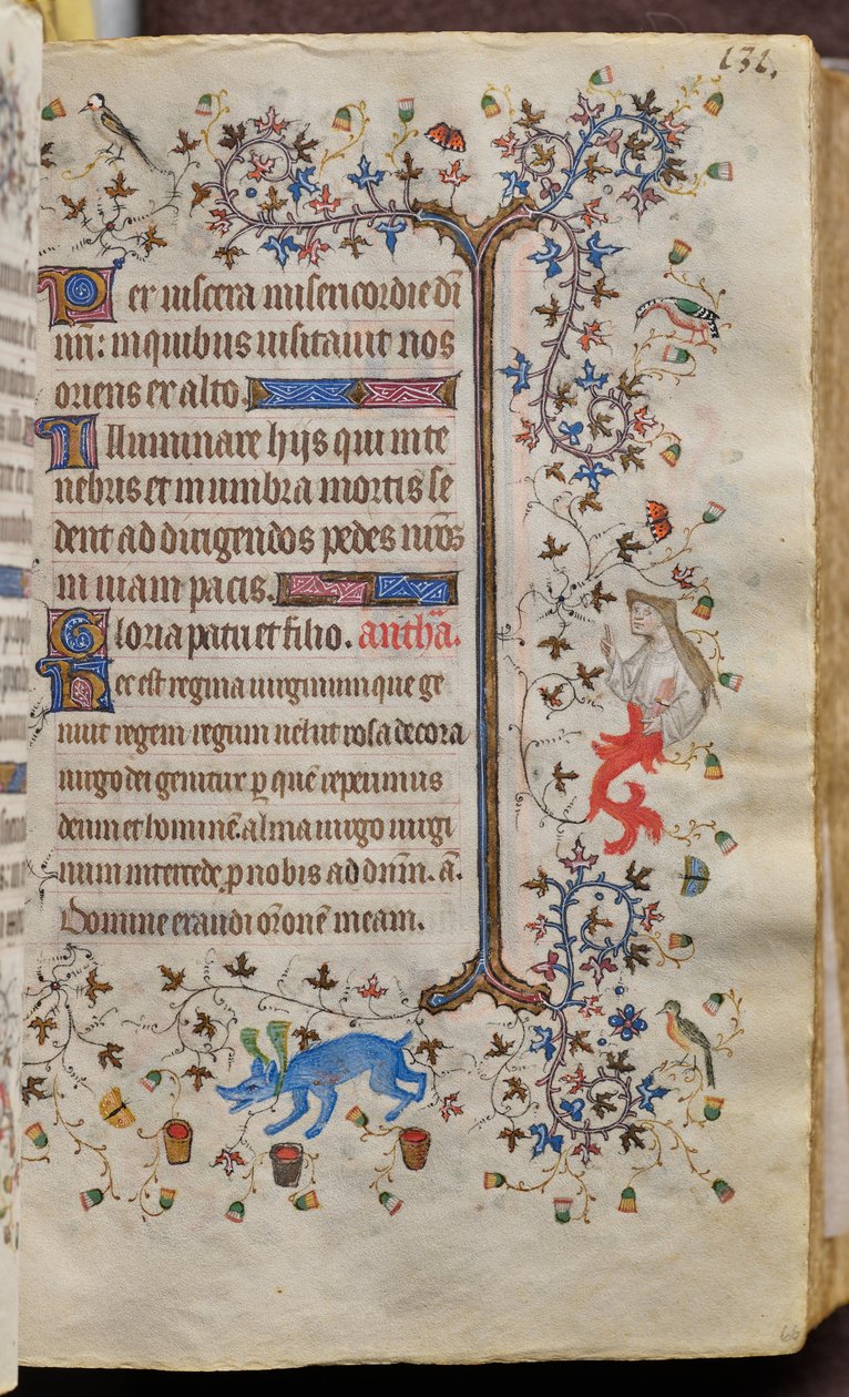Heures de Charles le Noble, roi de Navarre (1361-1425) : fol. 66r, Texte - Master of the Brussels Initials and Associates