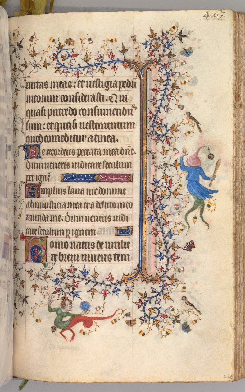 Heures de Charles le Noble, roi de Navarre 1361-1425 : fol. 226r, Texte, vers 1405 - Master of the Brussels Initials and Associates