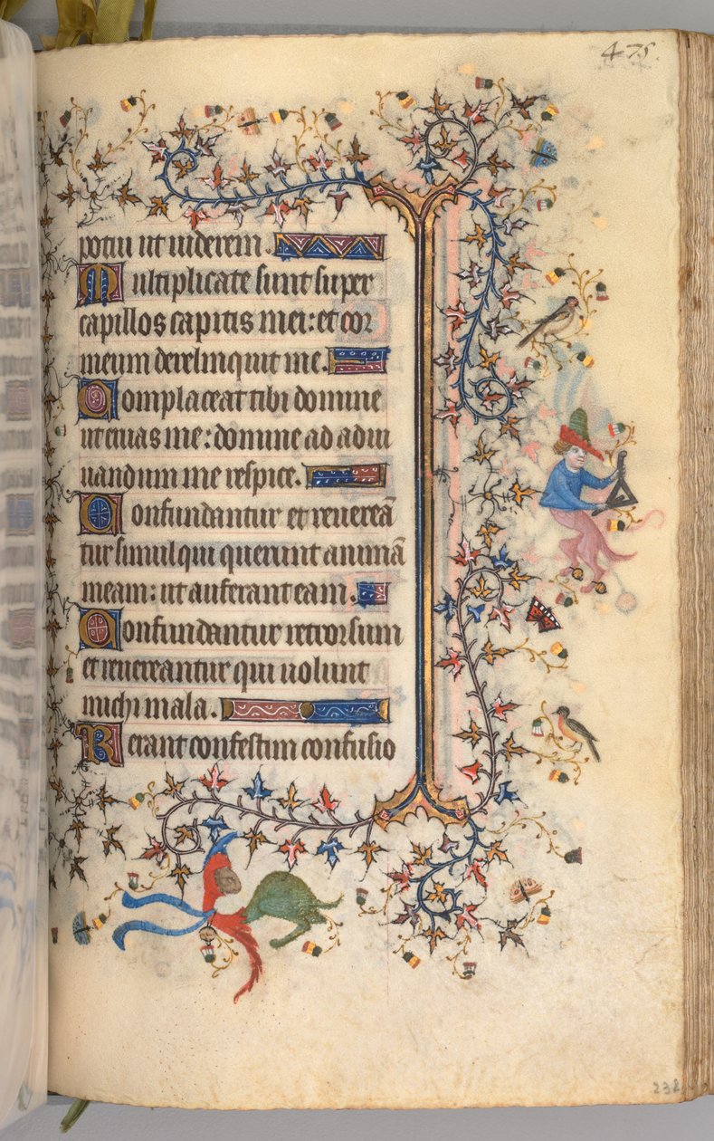 Heures de Charles le Noble, Roi de Navarre 1361-1425: fol. 232r, Texte - Master of the Brussels Initials and Associates