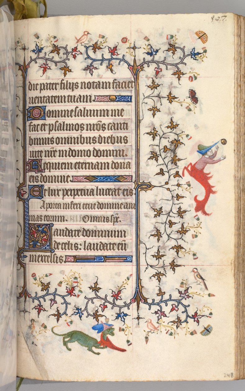 Heures de Charles le Noble, Roi de Navarre : fol. 248r, Texte - Master of the Brussels Initials and Associates