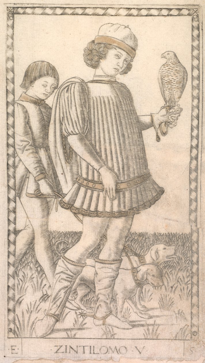 Gentleman (des Tarocchi, série E : Conditions de l