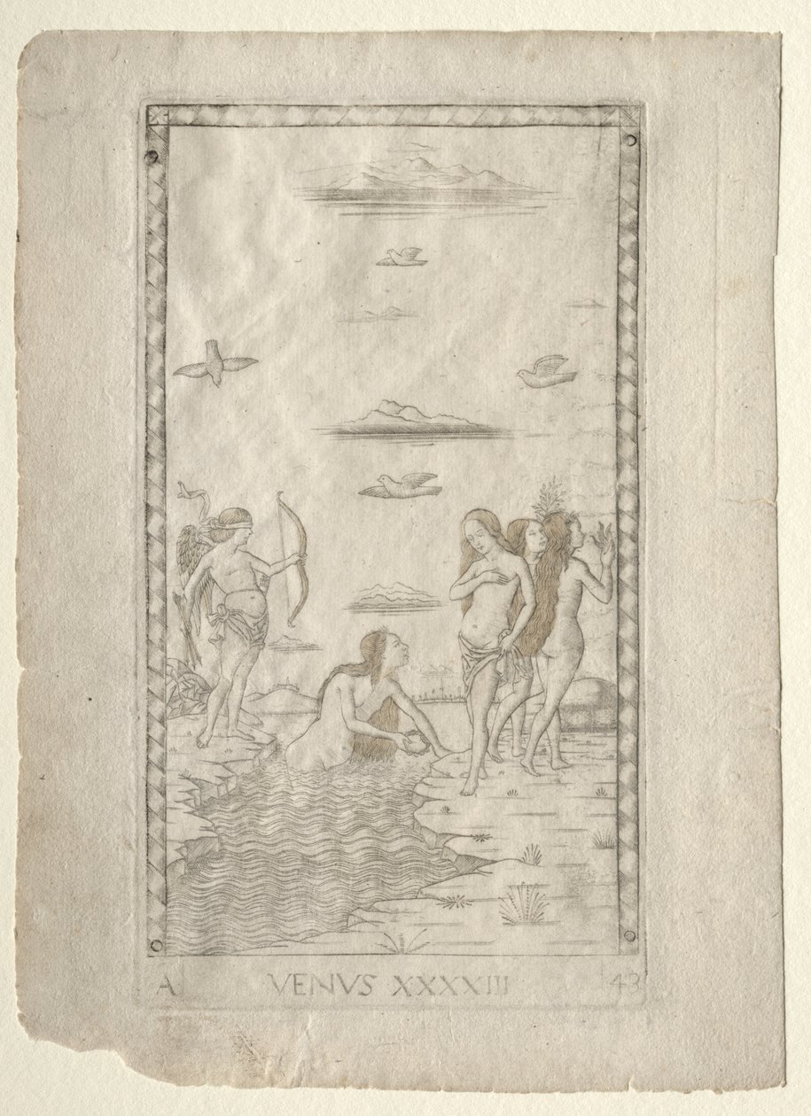 Vénus (de la série Tarocchi, A: Firmaments de l