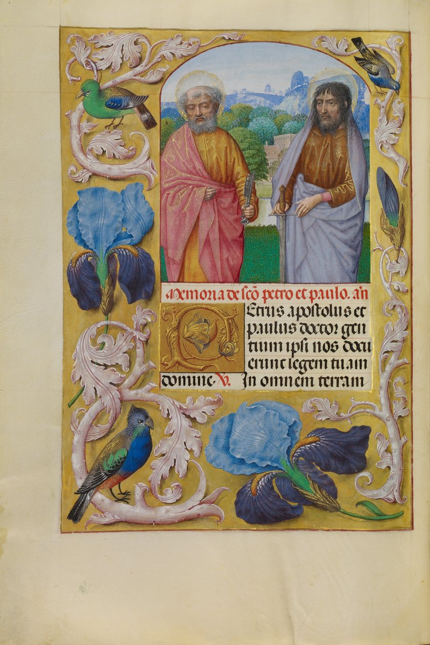 Saints Pierre et Paul - Master of the First Prayer Book of Maximilian
