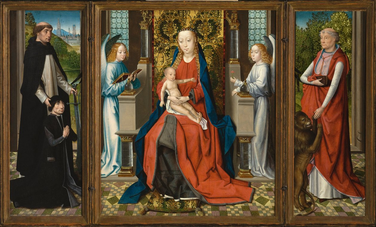 Triptyque de la Vierge à l