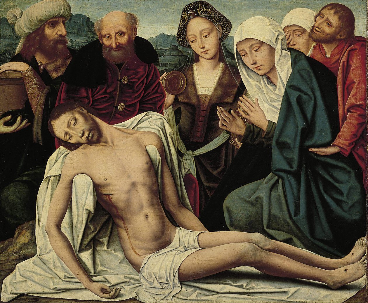 La lamentation sur le Christ mort - Master of the Mansi Magdalen
