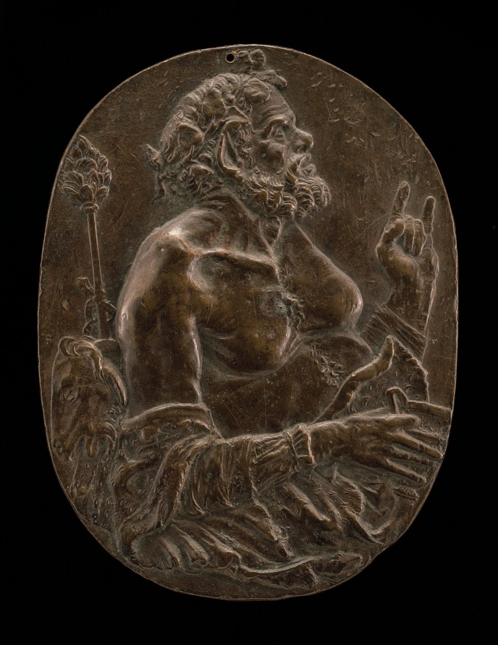 Un Satyre, fin 15ème ou début 16ème siècle - Master of the Martelli Mirror