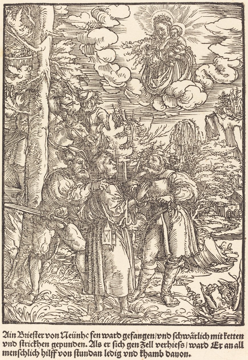 Ain Briester von Neunhe ... - Master of the Miracles of Mariazell