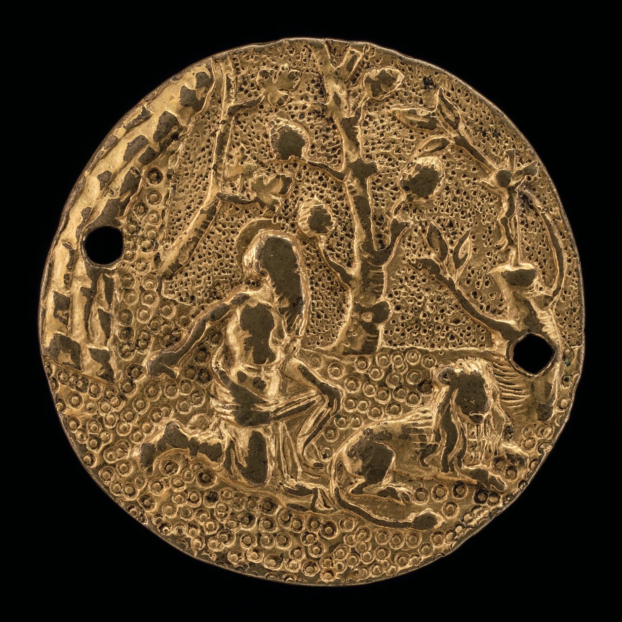 Saint Jérôme dans le désert, vers 1500 - Master of the Passion of Christ