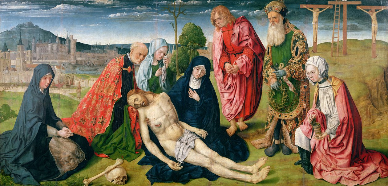 Pietà de Saint-Germain-des-Prés - Master of the Pieta of Saint Germain