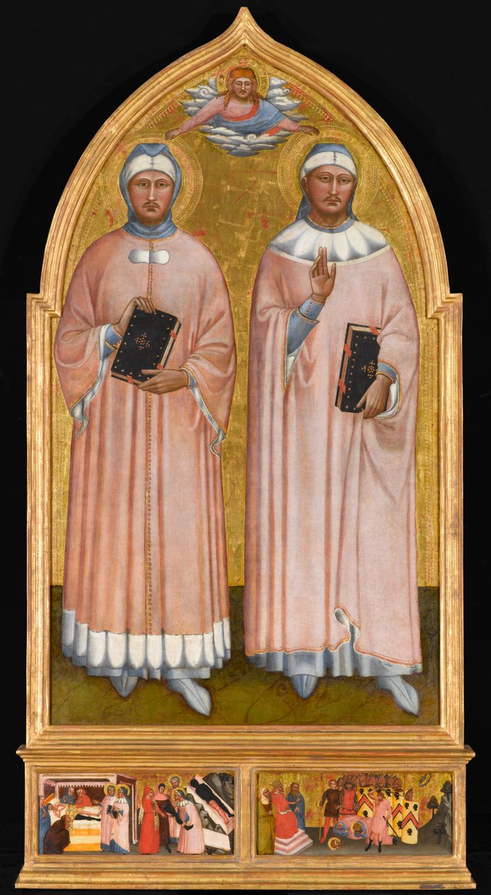 Saints Côme et Damien, vers 1370-1375 - Master of the Rinuccini Chapel