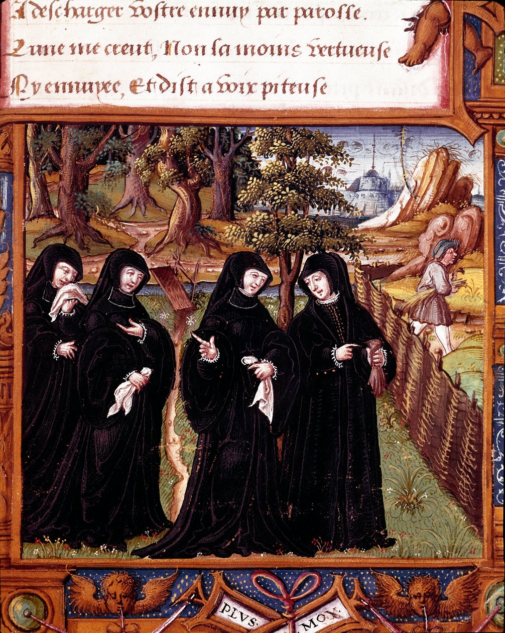 Représentation de la reine de Navarre Marguerite d