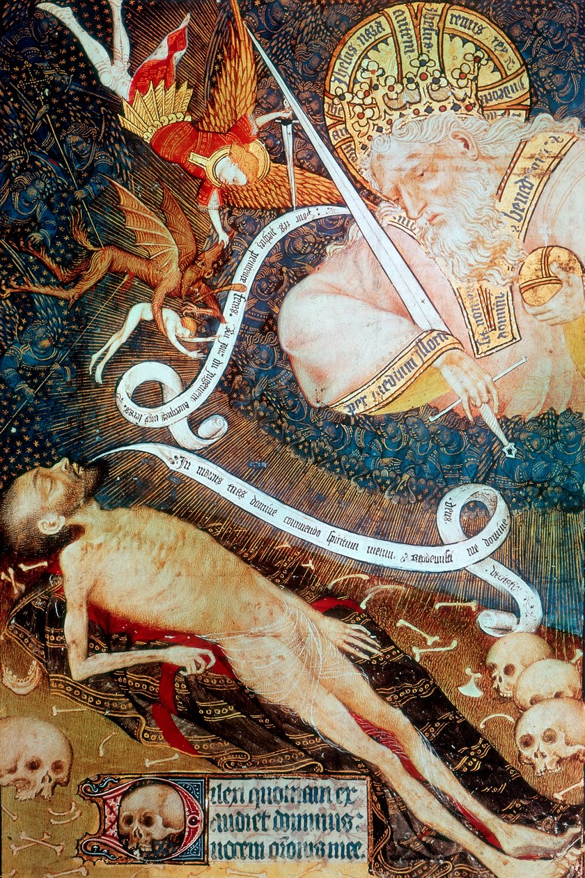 Le jugement de la mort, début du 15e siècle - Master of the Rohan Hours