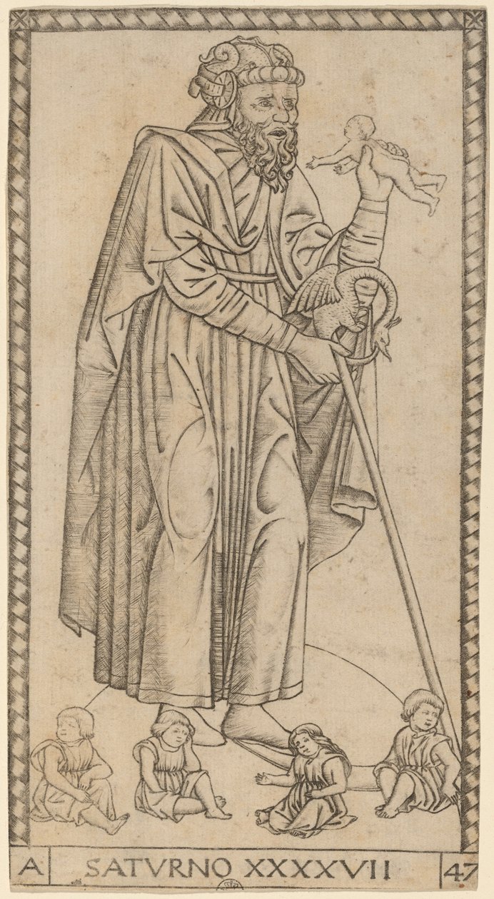 Saturne - Master of the S Series Tarocchi