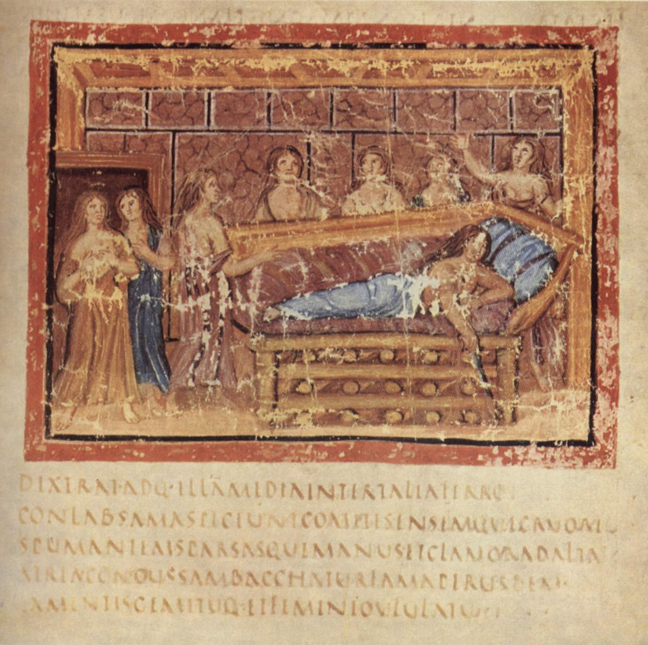 La Mort de Didon, vers 400 - Master of the Vatican Vergil