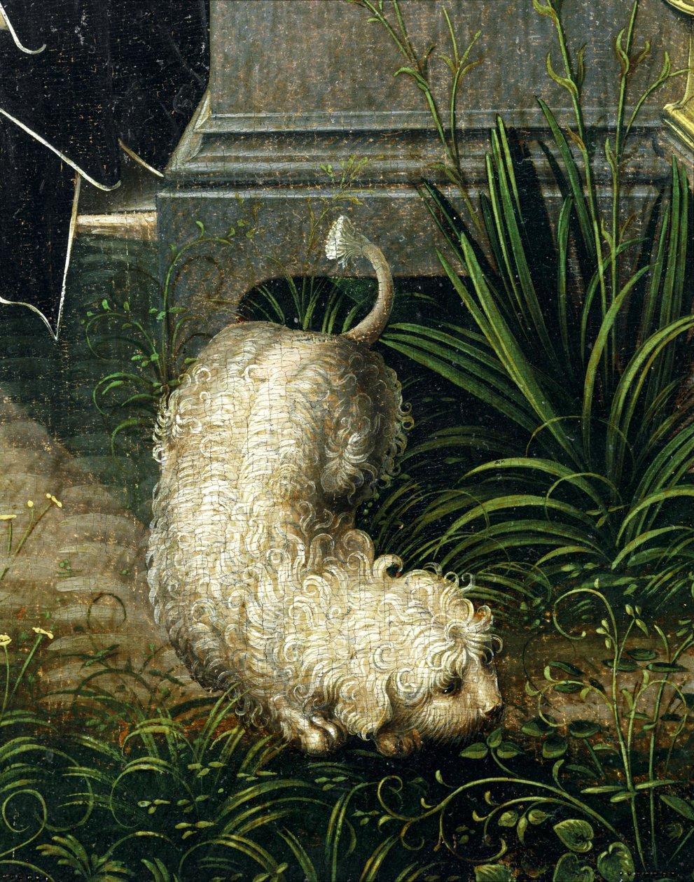 La prédication de Saint Géry, " le sermon pastoral " ... - Master of the View of Saint Gudula