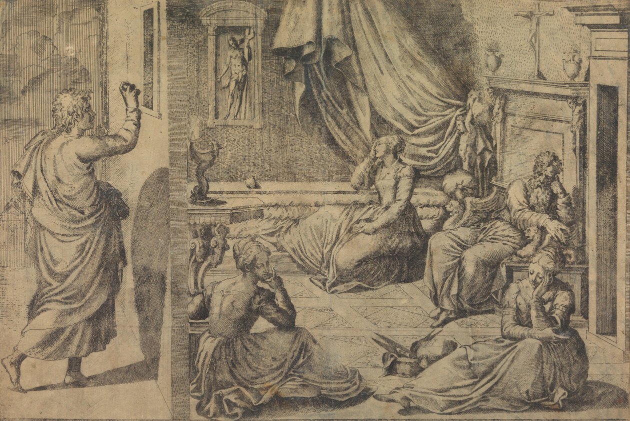 Saint Nicolas de Bari, 16ème siècle - Master with the Name of Jesus