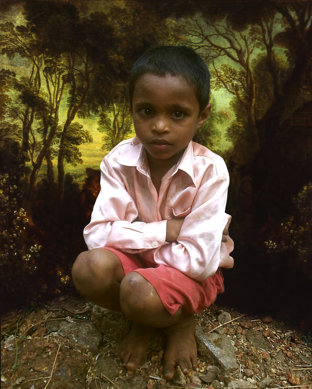 Idle Young 1, 2005 (tirage photographique de type C) - Mat Collishaw