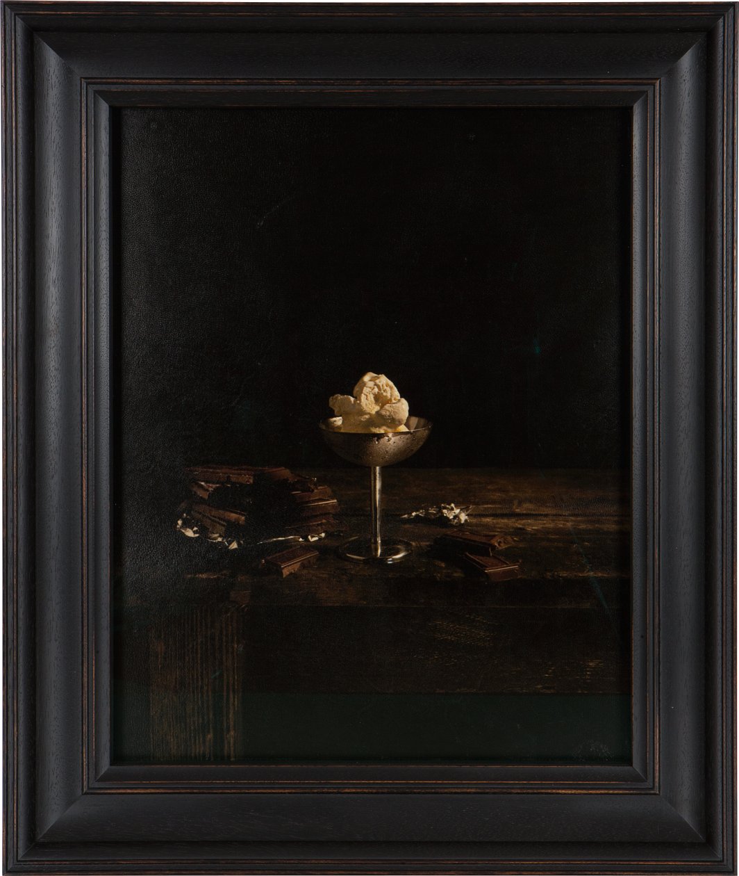Last Meal on Death Row, Dobie Gillis Williams, 2012 (impression par transfert numérique sur parchemin en peau de chèvre) - Mat Collishaw