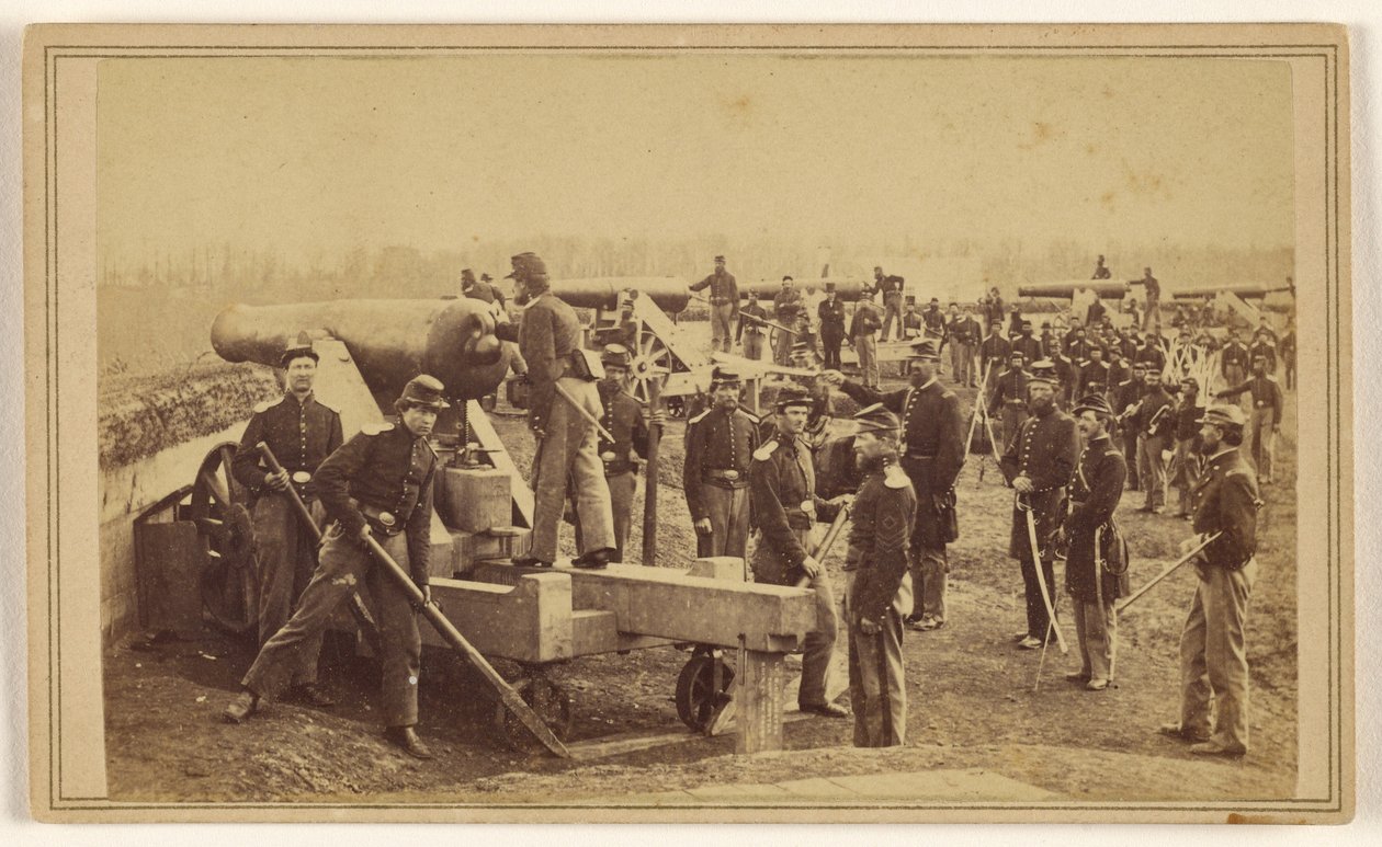 [Les fortifications de Fort Totten à Washington] - Mathew B. Brady