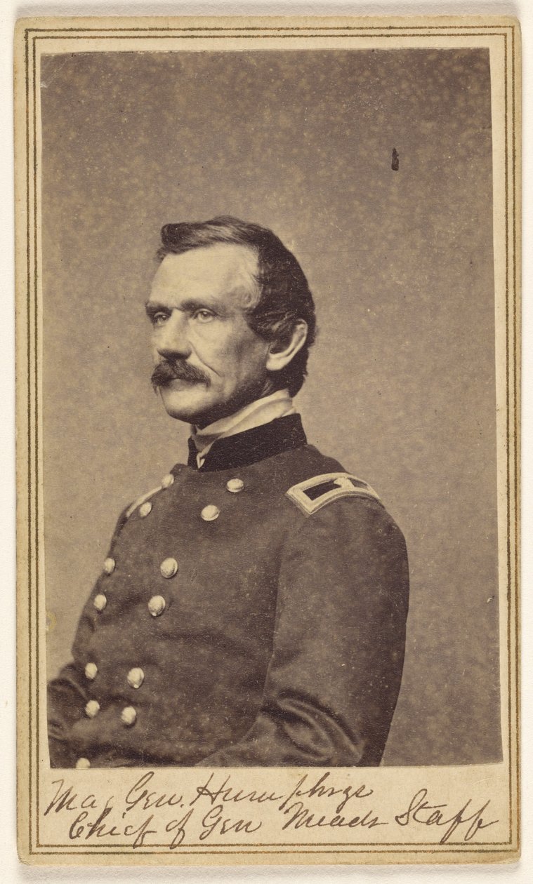 Le général de division [Andrew Atkinson] Humphreys. Chef d
