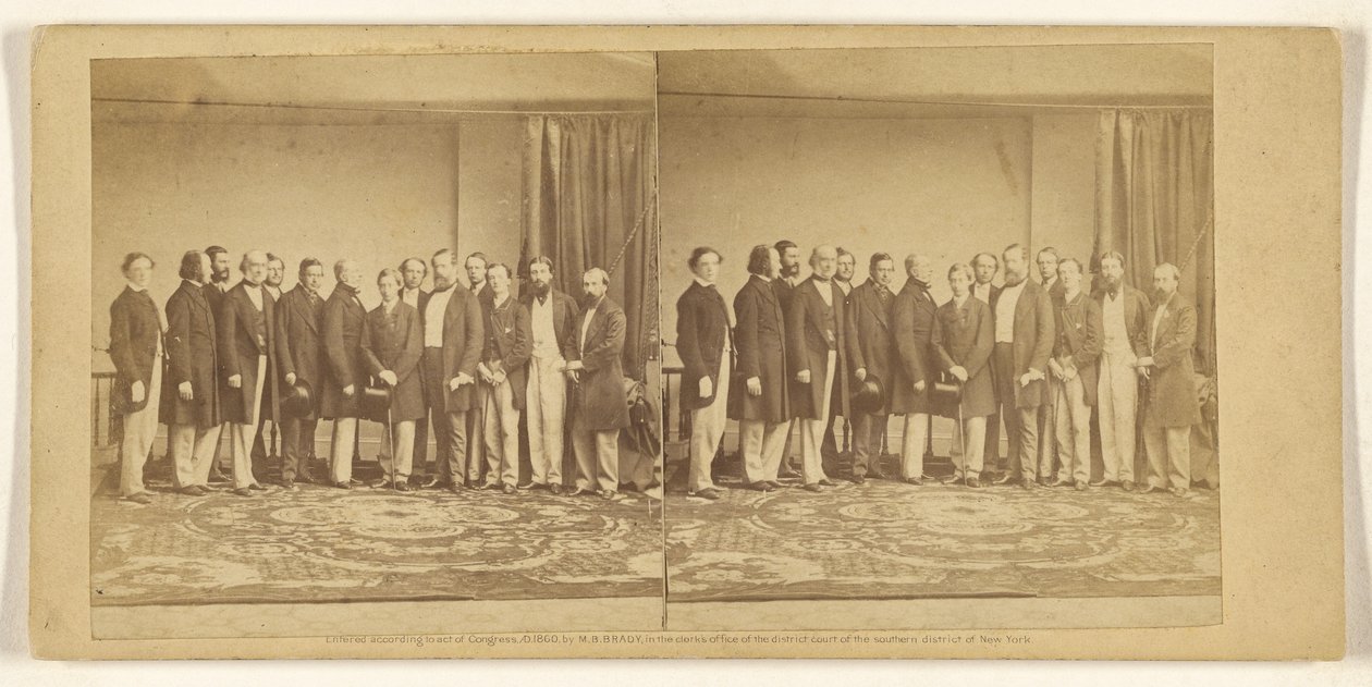 [Le prince de Galles et sa suite] - Mathew B. Brady