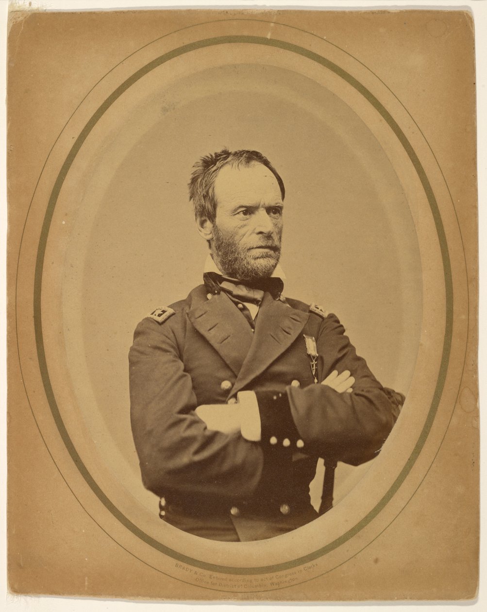 [William Tecumseh Sherman] - Mathew B. Brady