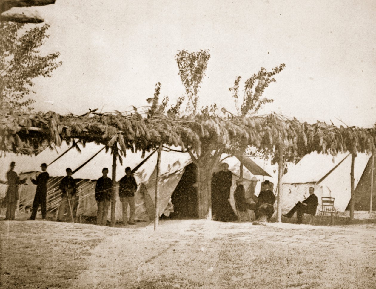 Hôpital général, City Point, 1861-65 - Mathew B. Brady