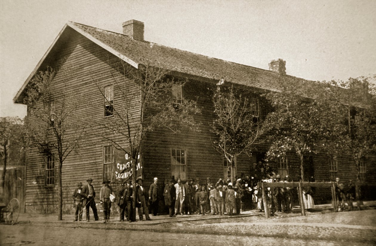 Quartier général de la Commission chrétienne, Richmond, 1861-65 - Mathew B. Brady