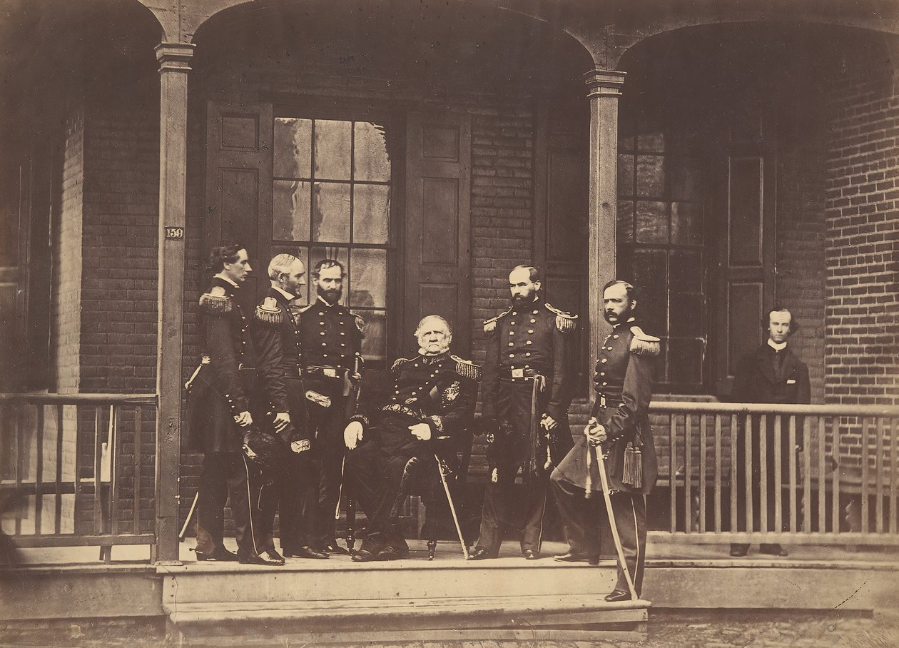 Lieutenant Général Scott, Commandant en chef de l