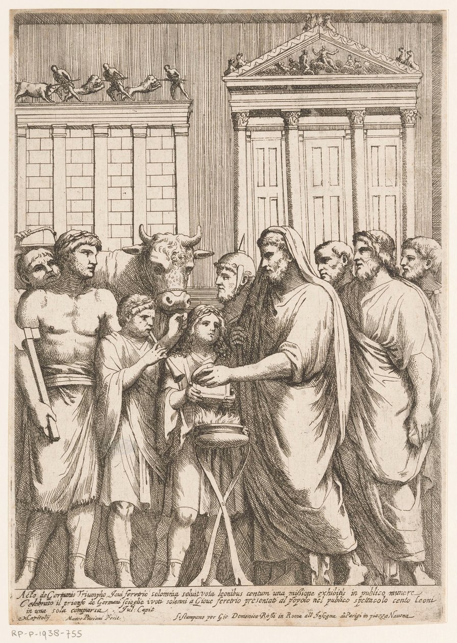 Marcus Aurelius comme grand prêtre - Matteo Piccioni